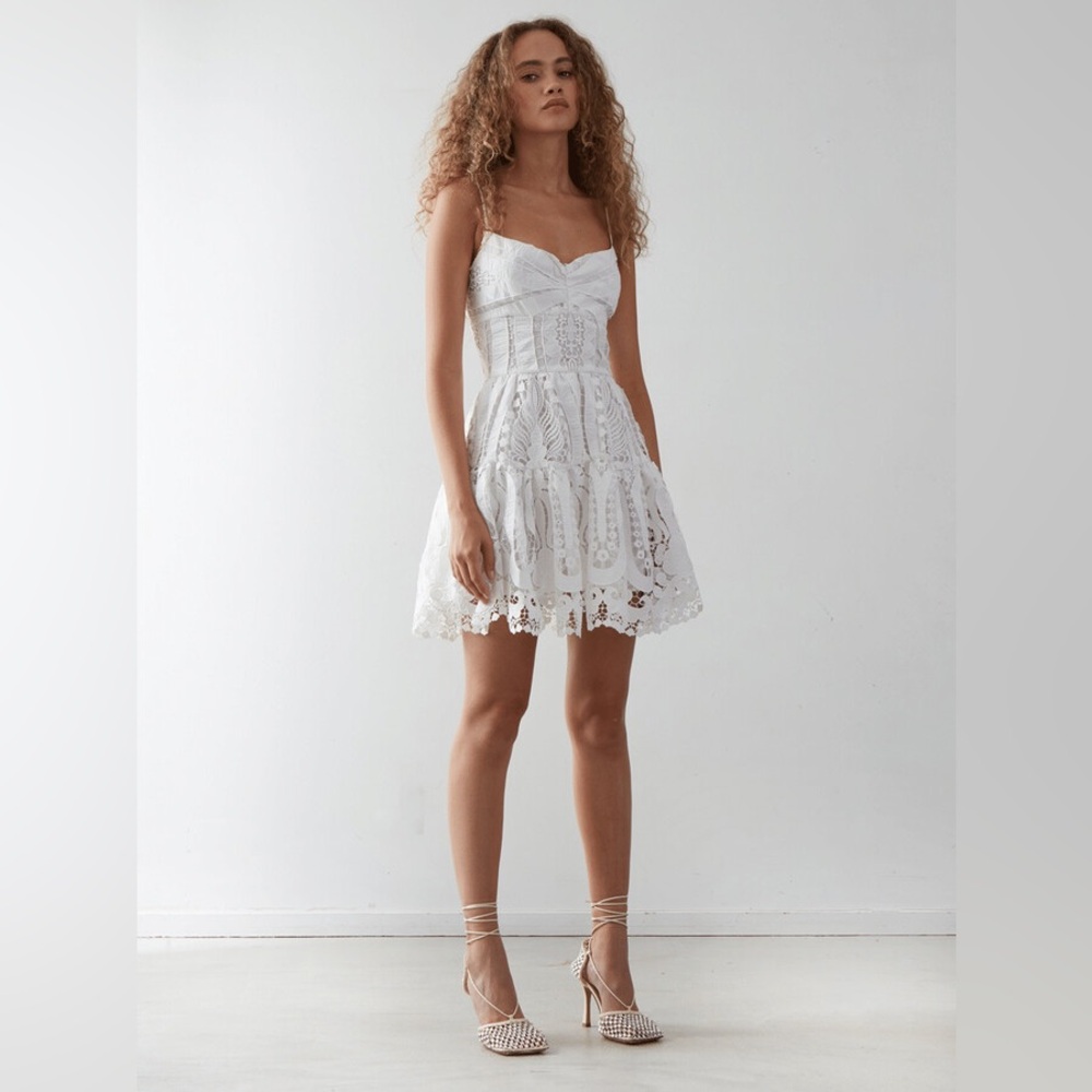 DELFI White Lace Dress
